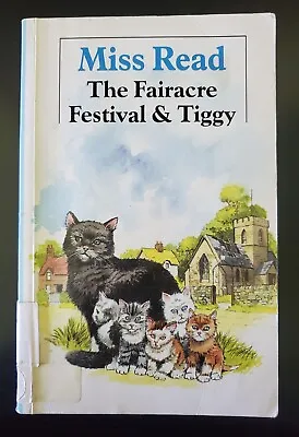 $15.99 • Buy MISS READ The Fairacre Festival & Tiggy LARGE PRINT TYPE Book RARE Thorndike