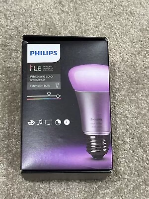 Philips Hue E27 9.5W Smart Bulb White And Color Ambiance • $44.44