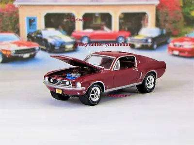 1968 Ford Mustang GT Fastback Muscle Collectible Model 1/64 Scale Limited Ed NEW • $24.95