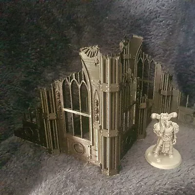 Killteam 40K Warhammer Compatible Terrain Ruin Building Wall 28mm Gaming Scatter • £59