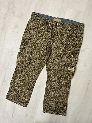 Vtg True Religion Camouflage Cargo Pants Mens Size 42 Camo • $79.99