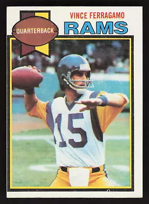 Vince Ferragamo 1979 Topps Rookie #409 Los Angeles Rams EX {0911 • $2.49