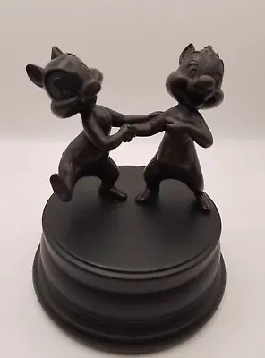 Art Of Disney Bronze Chip N' Dale Statue • $695