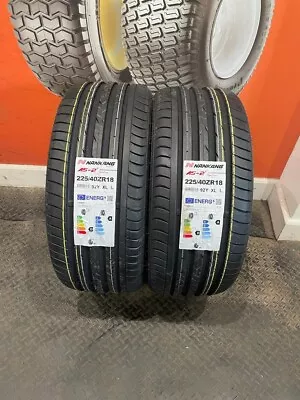 2 X 225/40 ZR18 Nankang AS 2+ Sportnex 92Y XL 225 40 18 (2254018) - TWO TYRES • £134.95