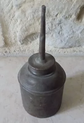 Antique Oil Squirt Can France Oiler Automobilia French Vintage Old #209 • $34.10