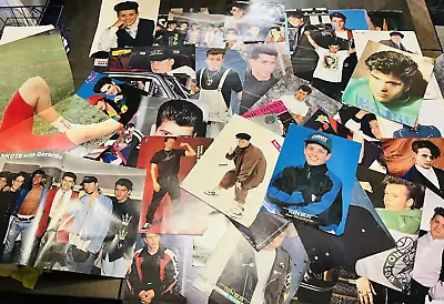 VTG 90s Large Lot Of 58 NKOTB Magazine Posters 2 Sided Pinups New Kids On Block • $40