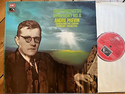 ASD 2917 Shostakovitch Symphony No 8 Previn HP List TAS • £30