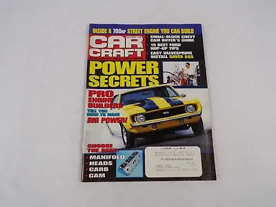 November 1996 Car Craft Power Secrets Inside A 700HP Street Engine You Can Build • $11.99