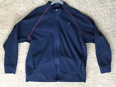 Old Navy Active XXL Blue Jacket Men Top Long Sleeves Pockets Full Zipper Pockets • $18.99