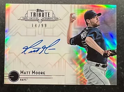 2014 Topps Tribute Autograph Matt Moore 14/99 • $7