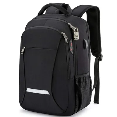 Durable Water Resistant School Backpacks Laptop Bag For Men • $68.38