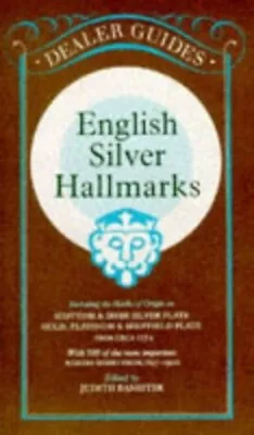 English Silver Hallmarks Paperback Book The Cheap Fast Free Post • £3.49