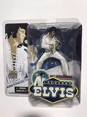 Las Vegas Elvis 3 McFarlane Nib Toy Figure 2004 • $49.99