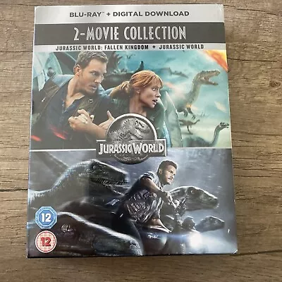 Jurassic World/Jurassic World - Fallen Kingdom NEW SEALED 2 FILM BLU RAY BOX SET • £4.89