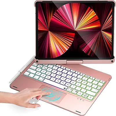 $62.69 • Buy Backlit Touchpad Keyboard With Smart Case For 7/8/9th/10th Gen Air 4/5th Pro 11 