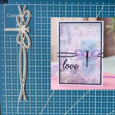 £3.71 • Buy Dragonfly Lace Metal Cutting Dies Scrapbooking Embossing Crafts Template Stencil