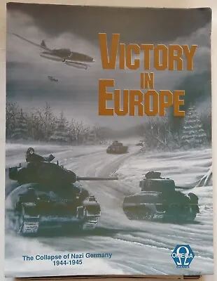 Omega Games - Victory In Europe: Collapse Of Nazi Germany - 1985 (unpunched) • $9.99