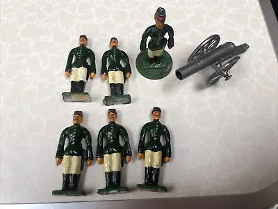 Vintage John Hill & Co LEAD TOY SOLDIER European Infantry (d17) • £15