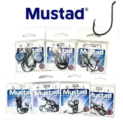 Mustad Fishing Hooks Varieties 2345678 ...you Pick • $6