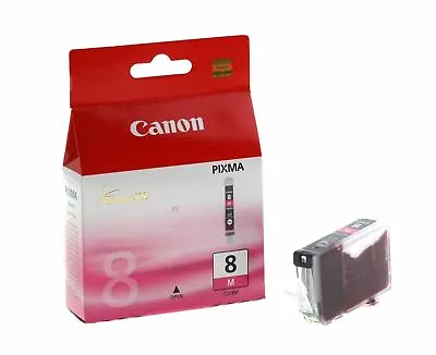 Genuine Canon CLI-8 Magenta Ink Cartridge - CLI8M - 0622B001 • £19.95