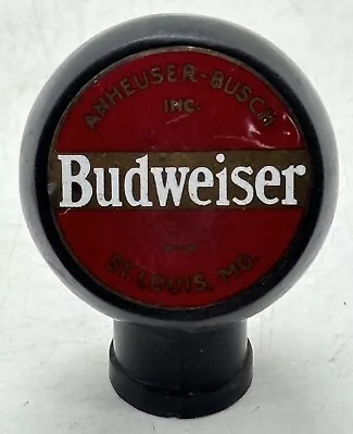 Vintage 1950’s Anheuser Busch Budweiser Advertising Beer Tap Handle Ball Knob • $69.99