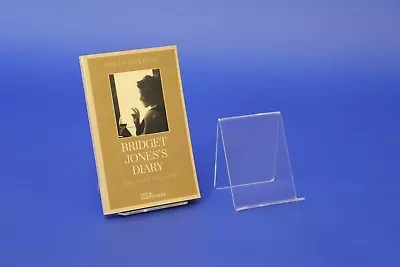 Clear Perspex Acrylic Plastic Book Plate Retail Display Stand Holder Pack 3-10 • £13.45