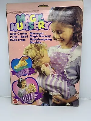 Vintage Magic Nursery Baby Carrier 1990 Mattel BRAND NEW SEALED • $44.99