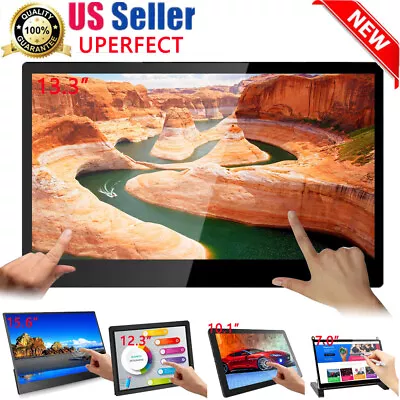 Touch Screen Monitor HD IPS Display Portable Monitor USB Built In Speakers NEW A • $59.99