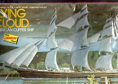 Flying Cloud  Sealed New The  Lindberg  Line Vintage American Clipper Ship • $22.95