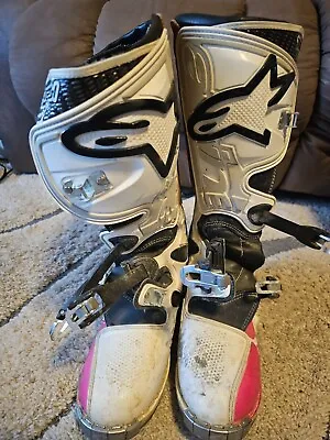 Alpinestars Tech 8 Series Men's Motocross Boots Size 10 • $300