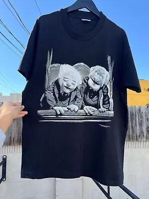 Jim Henson Muppets T-shirt Statler And Waldorf Size Large Made In USA • $59.99