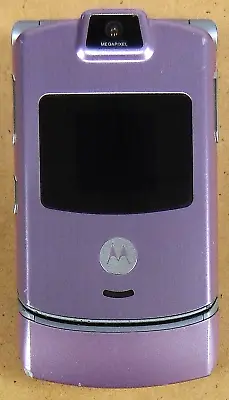 Motorola RAZR V3m - Pink And Silver ( Verizon ) Very Rare Flip Phone • $84.14
