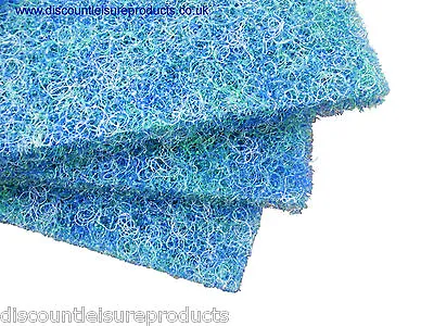 Blue Japanese Matting 11  X 17  Koi Fish Pond Filter Media Jap Mat • £59.99