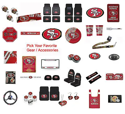 Brand New NFL San Francisco 49ers Pick Your Gear / Accessories Official Licensed • $38.09