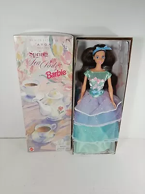 1997 Avon Barbie Spring Tea Party 3rd In Series New • $30