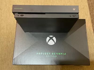 Microsoft Xbox One X Project Scorpio Edition 1TB Console - Black • $350