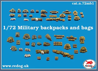 Redog 1/72/76 Stowage Kit  - Military Bags • £4.99