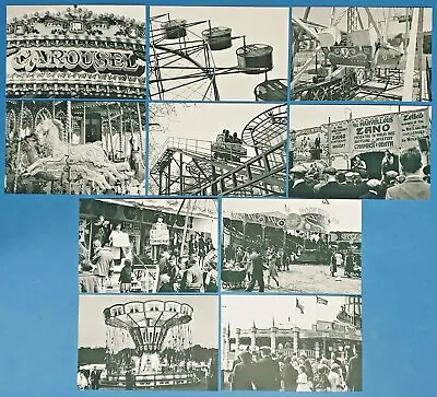 Set Of 10 NEW B&W Fairground Postcards For Postcrossing  Postcardsofkindness • £5.13