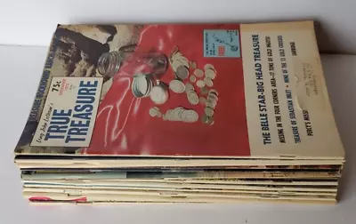 Lot Of 12 Long John Latham's True Treasure Magazines 1973-1974 Very Good Cond. • $20