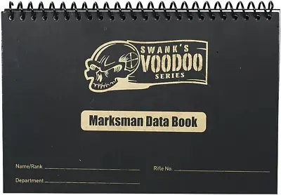 VooDoo Tactical Mens Marksman Data Book Black • $21.87