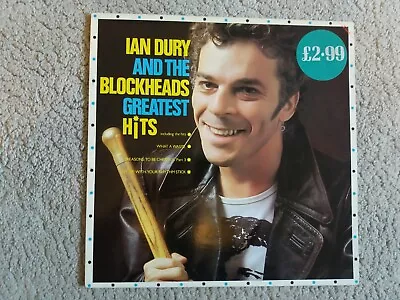 Vinyl 12  LP - Ian Dury & The Blockheads - Greatest Hits - First Press - Mint Co • £7.16