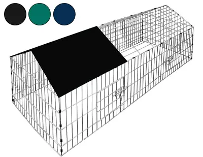 £39.99 • Buy Metal Rabbit Run Chicken Small Animal Cage Enclosure Playpen Hutch Guinea Pig 