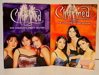 CHARMED DVD Seasons 1 & 2 Alyssa Milano 2005 Tv Series  NICE ! • $9.99