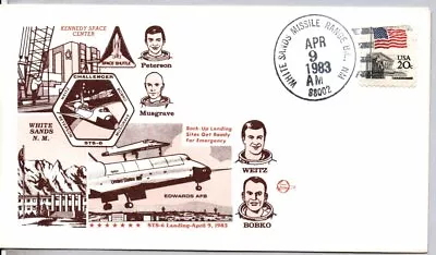 Space Shuttle Sts6-6 White Sands Missile Range New Mexico Back-up Landing Site • $3