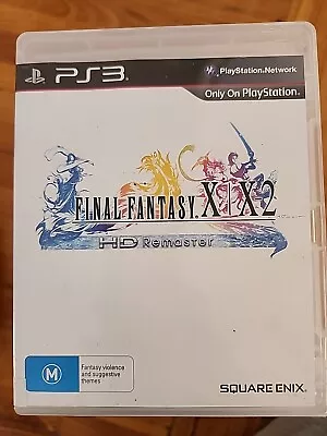 Final Fantasy X / X-2 HD Remaster PS3 Playstation 3 • $15.20