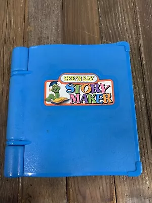 1991 Mattel See N’ Say Story Maker Vintage Blue Great Condition Works 100% • $15