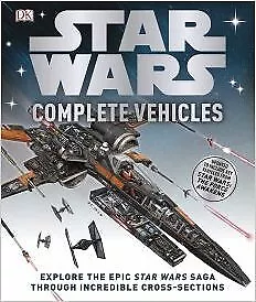 Star Wars Complete Vehicles [special Ed With Tfa Update]  Used; Good Book • £2.98