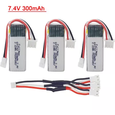 7.4V 300mah Lipo Battery For WLToys F959 XK DHC-2 A600 A700 A800 A430 RC Airplan • $27.99