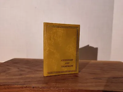 Vintage Telephone & Address Book Unused • $8.50