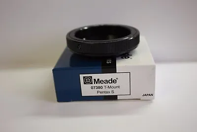 Meade 07380 T-Mount Ring For Pentax S SLR DSLR Astro Imaging Photography NEW! • $9.95